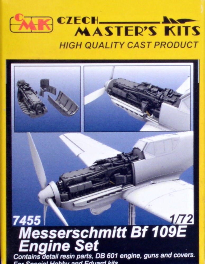 1/72 Messerschmitt Bf 109E Engine Set (SP.HOB/EDU)