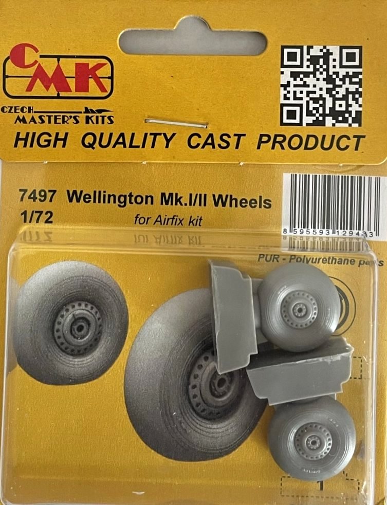1/72 Wellington Mk.II Wheels (AIRFIX)