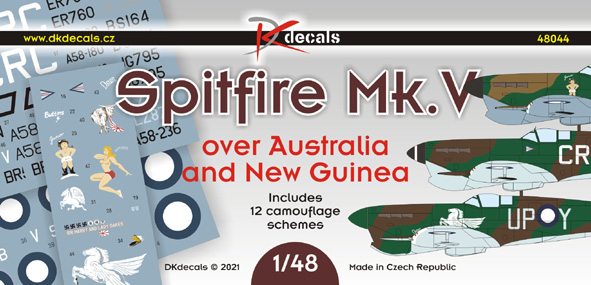 1/48 Spitfire Mk.V over Australia and New Guinea