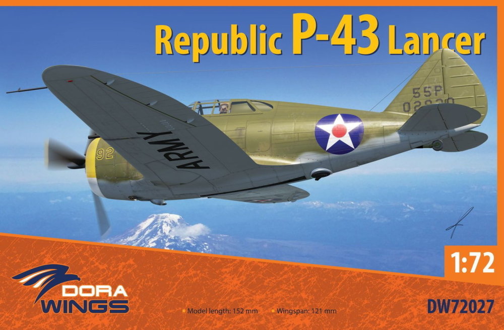 1/72 Republic P-43 Lancer (4x camo)