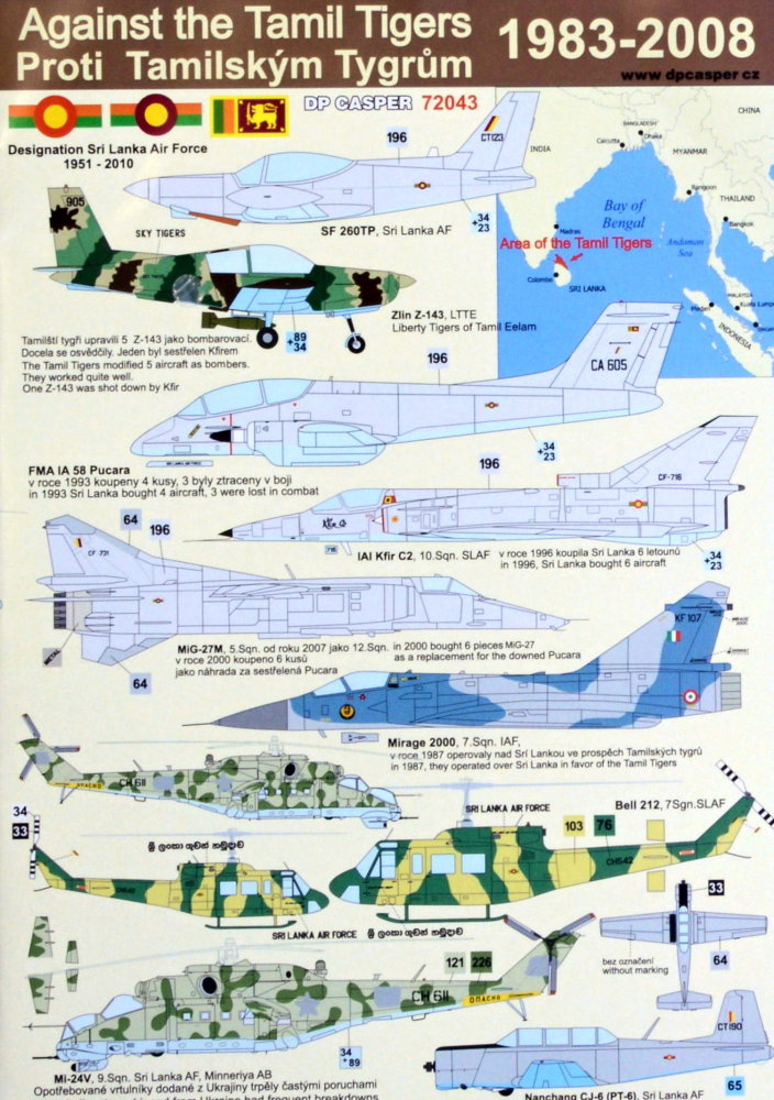 1/72 Against the Tamil Tigers, 1983-2008