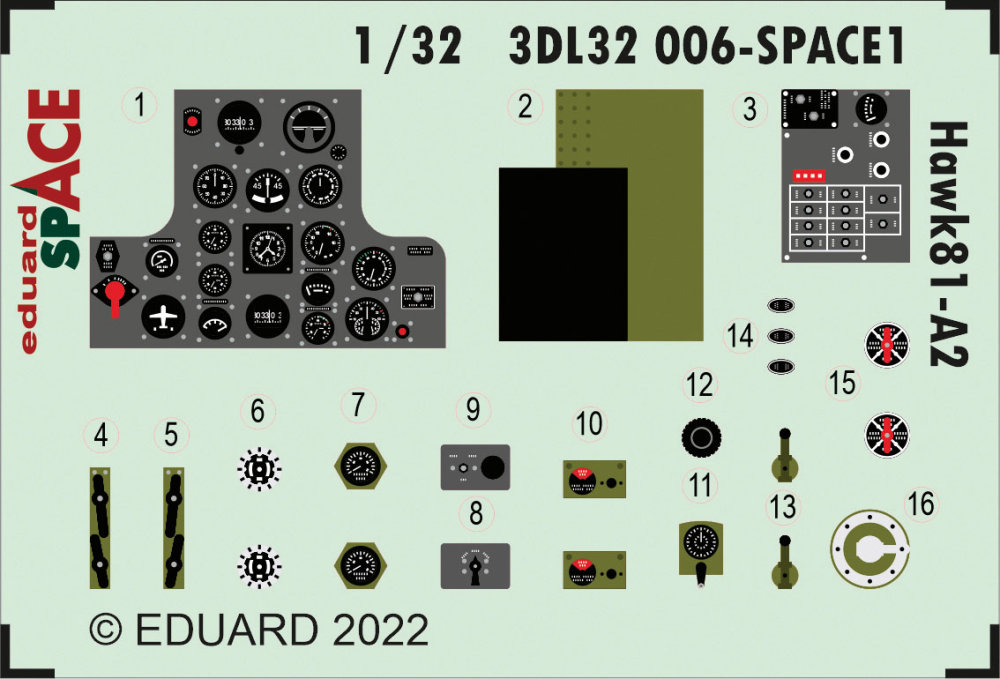 1/32 Hawk 81-A2 SPACE (G.W.H.)