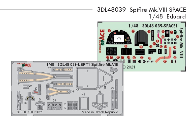 1/48 Spifire Mk.VIII SPACE (EDU)