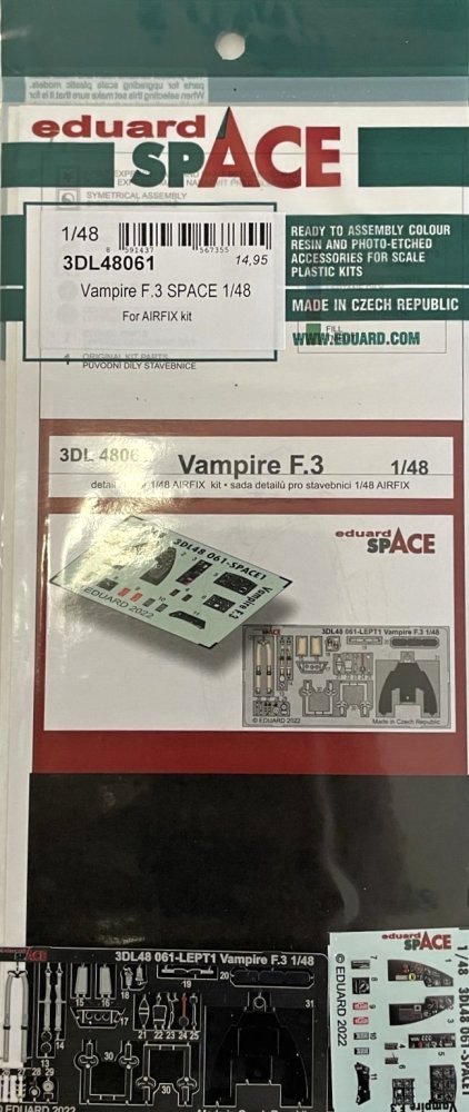 1/48 Vampire F.3 SPACE (AIRF)