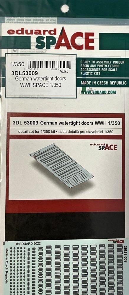 1/350 German watertight doors WWII SPACE