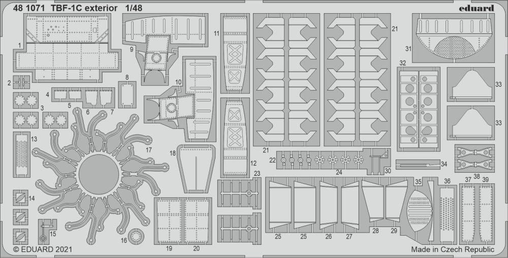 SET TBF-1C exterior (ACAD)