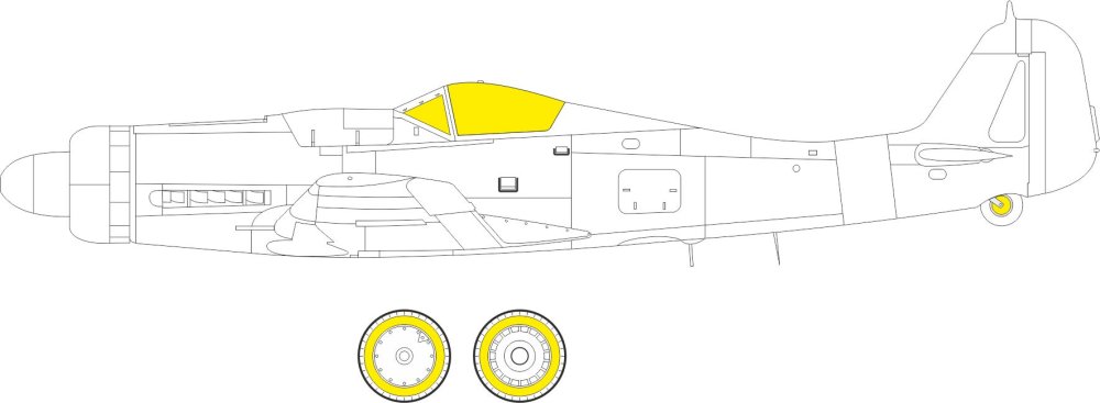 Mask 1/72 Fw 190D-9 (IBG)