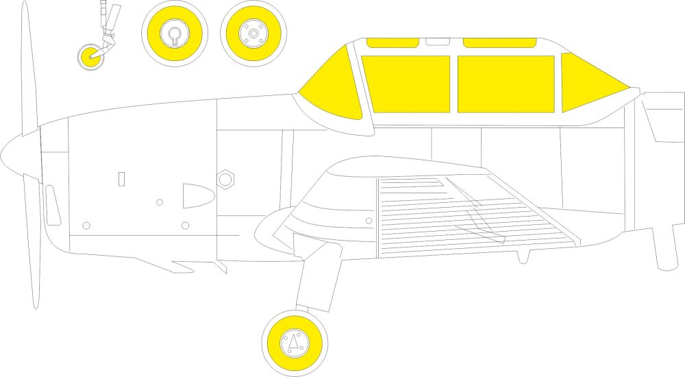 Mask 1/48 Chipmunk T.10 (AIRF)