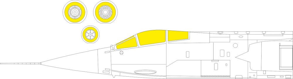 Mask 1/48 F-104S (KIN)