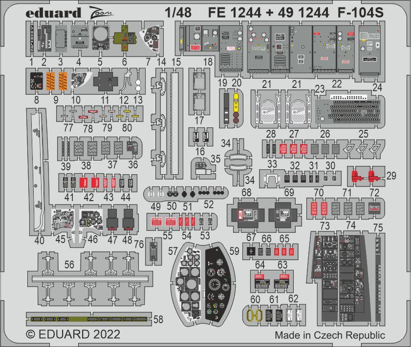 1/48 F-104S (KIN)