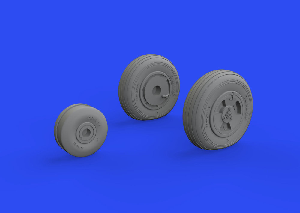 BRASSIN 1/48 Vampire F.3 wheels (AIRF)