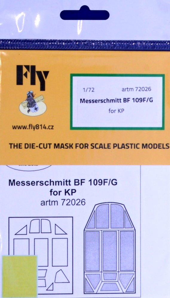 1/72 Masks for Messerschmitt Bf 109 F/G (KP)