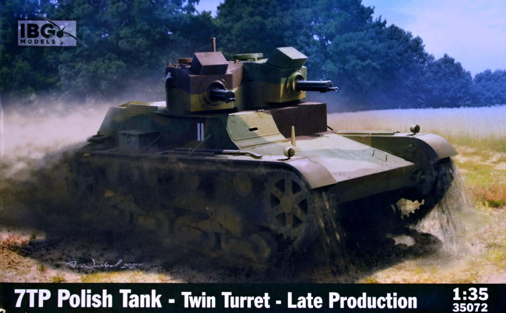1/35 7TP Polish Tank - Twin Turret (late)