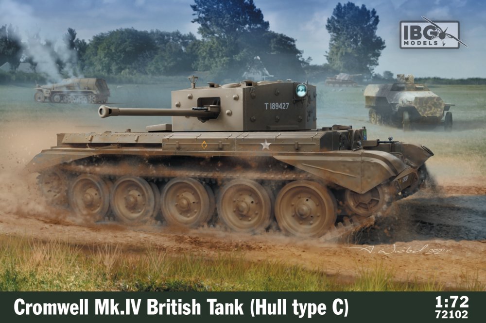 1/72 Cromwell Mk.IV British Tank (Hull Type C)