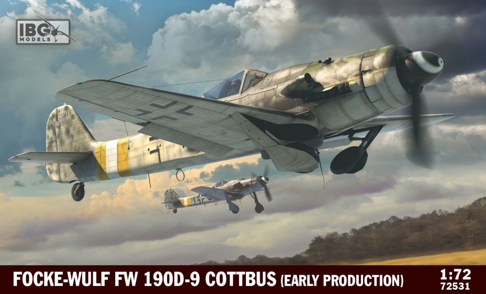 1/72 Focke Wulf Fw 190D-9 Cottbus (early)