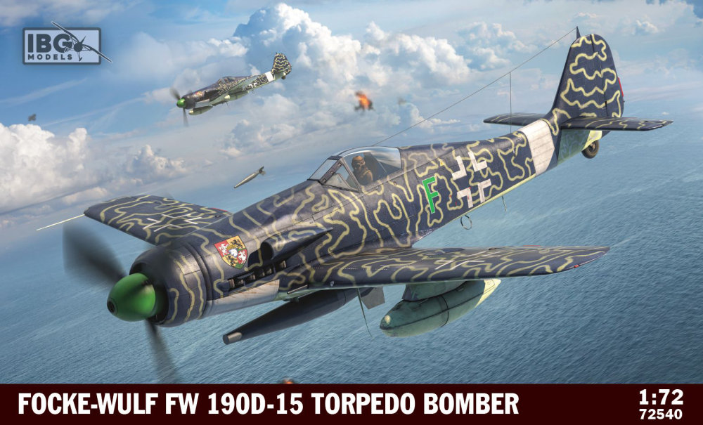 1/72 Focke Wulf Fw 190D-15 Torpedo Bomber
