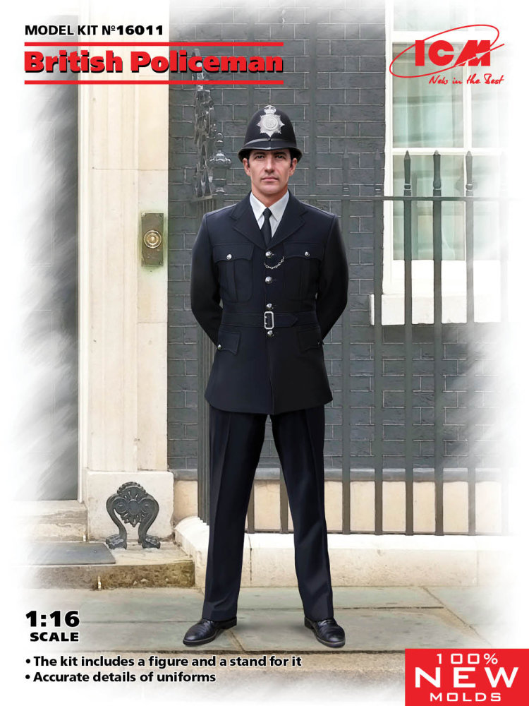 1/16 British Policeman (1 fig.)