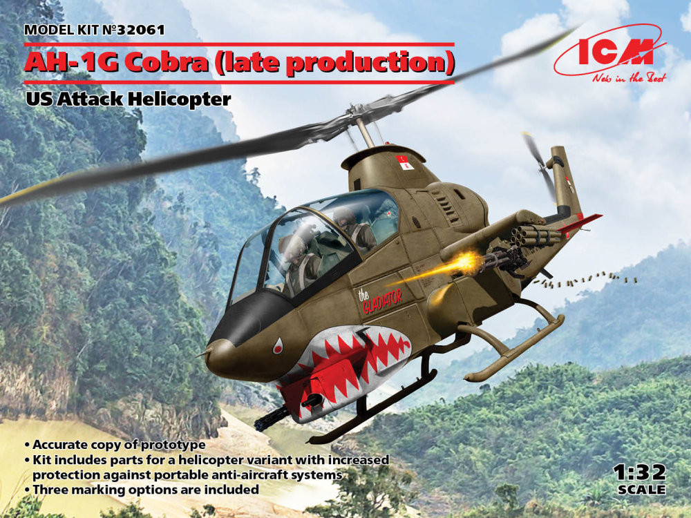 1/32 AH-1G Cobra (late prod.) US Attack Helicopter