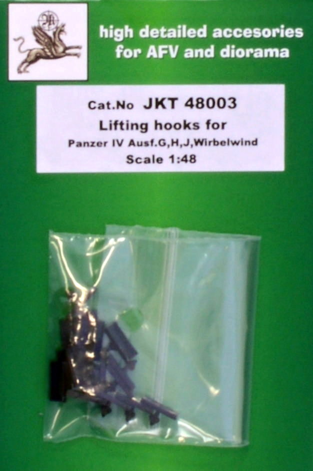 1/48 Lifting hooks for Pz. IV Ausf. G,H,J,Wirbelw.