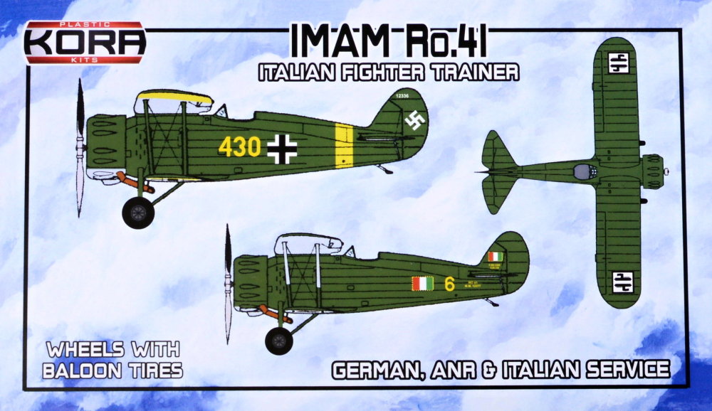 1/72 IMAM Ro.41 German, ANR & Italian Service