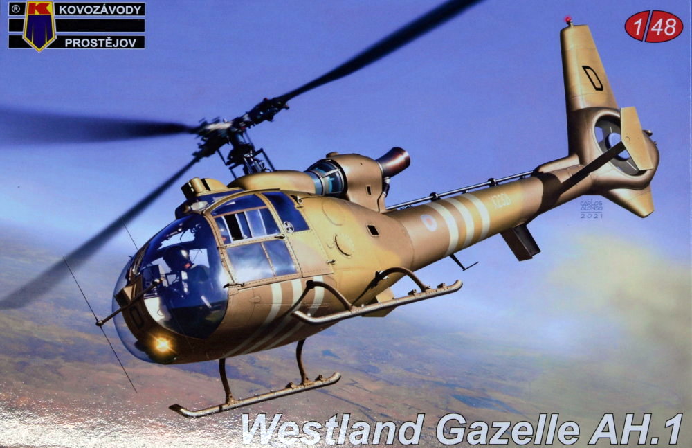 1/48 Westland Gazelle AH.1 (4x camo)