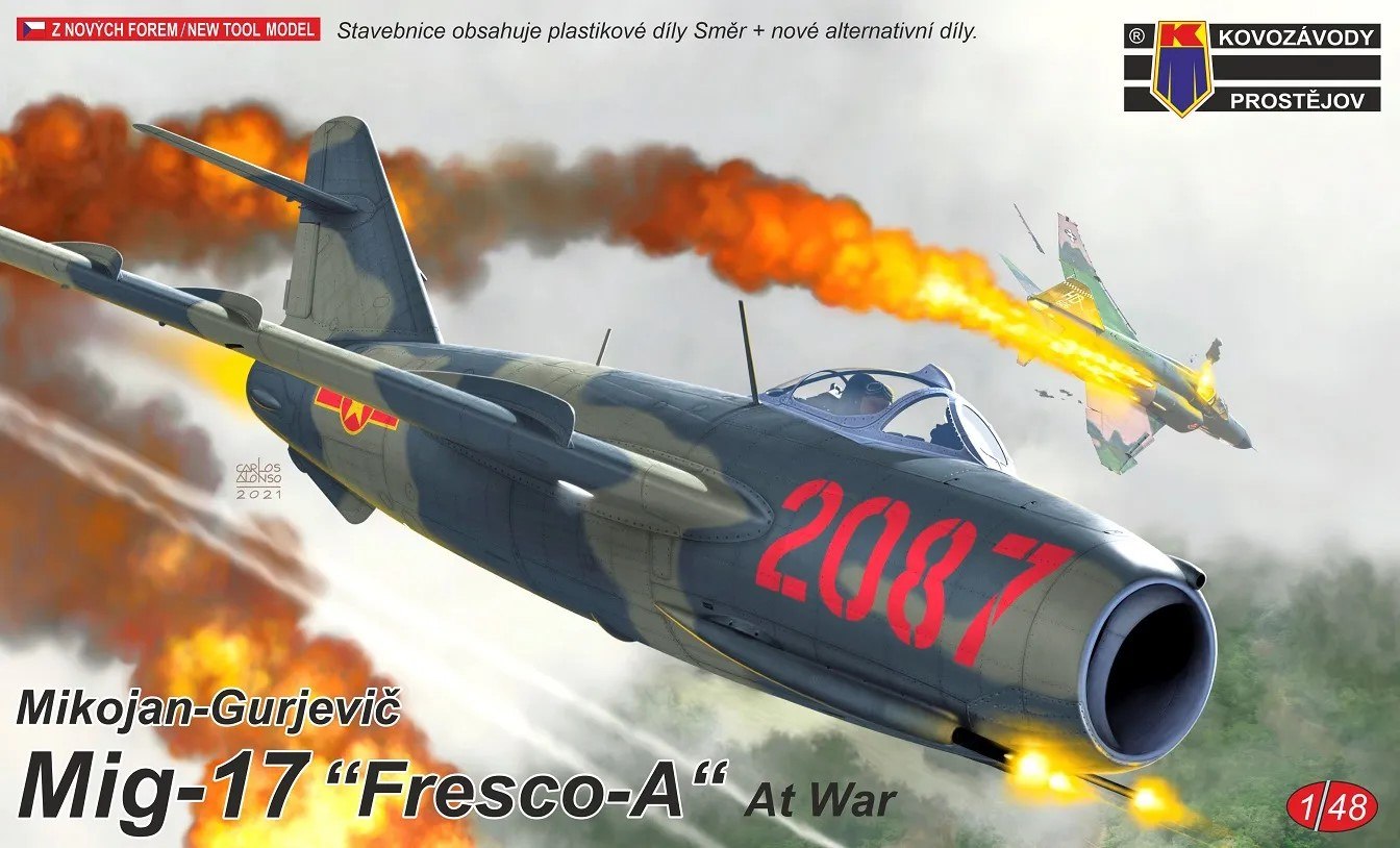 1/48 MiG-17 'Fresco-A' At War (3x camo, ex-SMER)