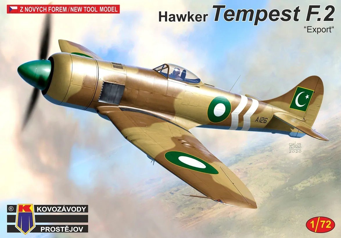 1/72 Hawker Tempest F.2 'Export' (3x camo)