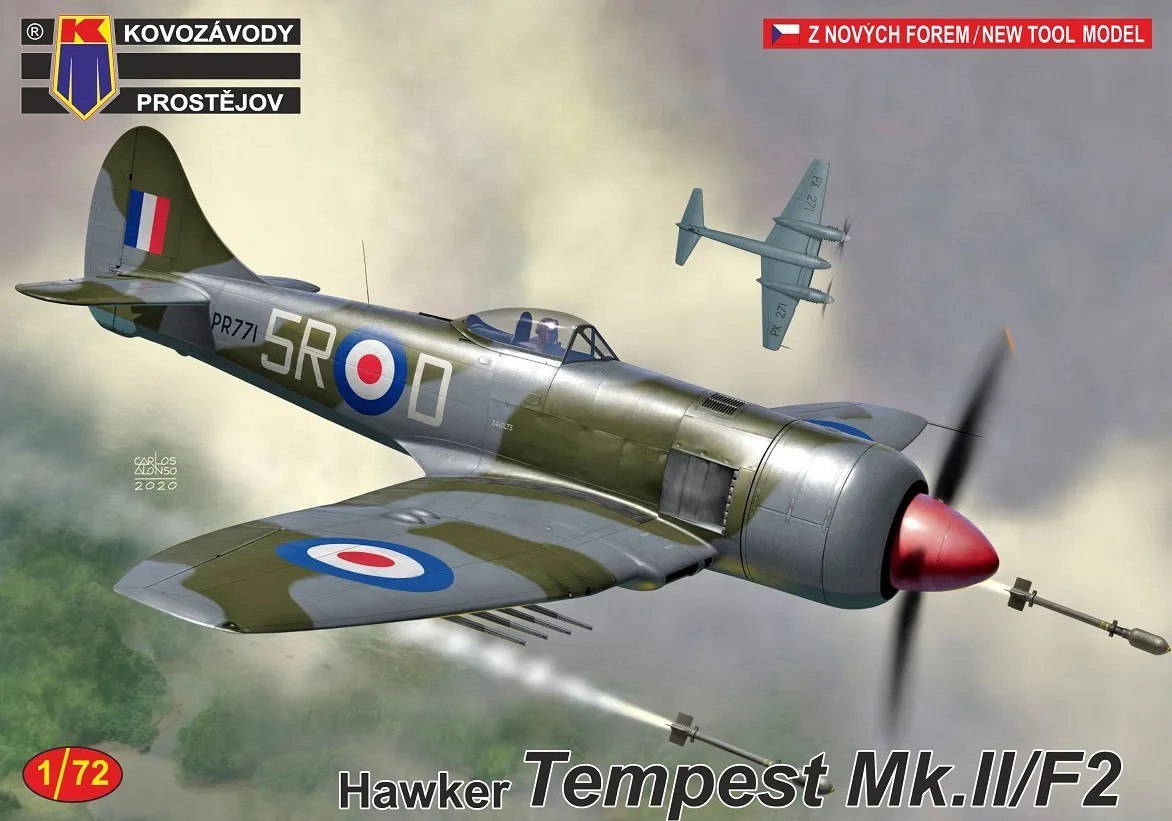 1/72 Hawker Tempest Mk.II/F.2 (3x camo)