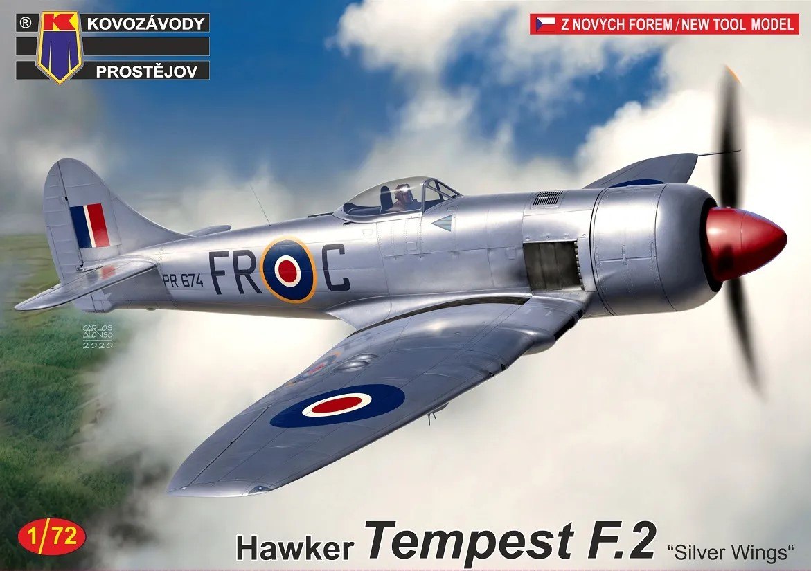 1/72 Hawker Tempest F.2 'Silver Wings' (3x camo)
