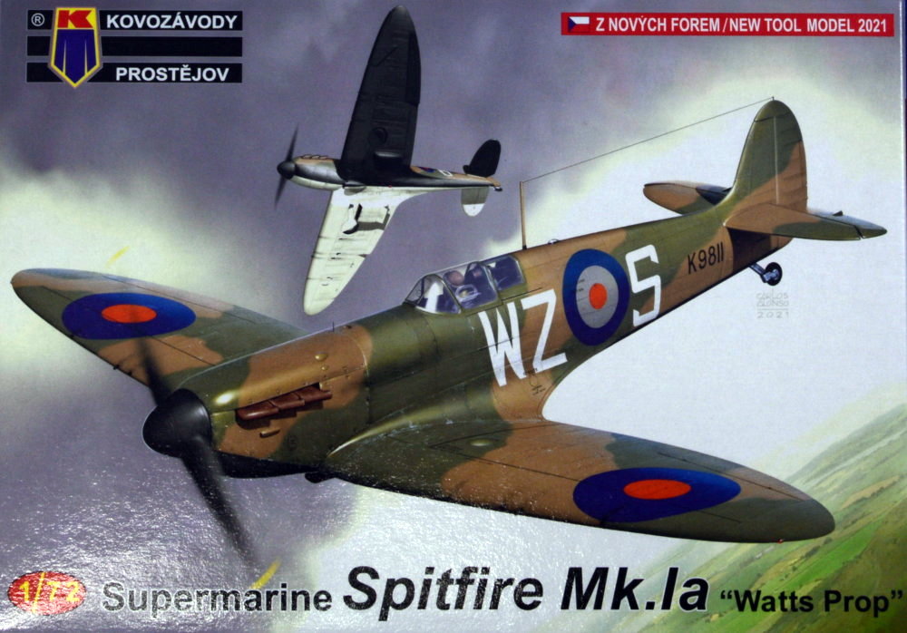 1/72 Spitfire Mk.Ia 'Watts Prop' (3x camo)