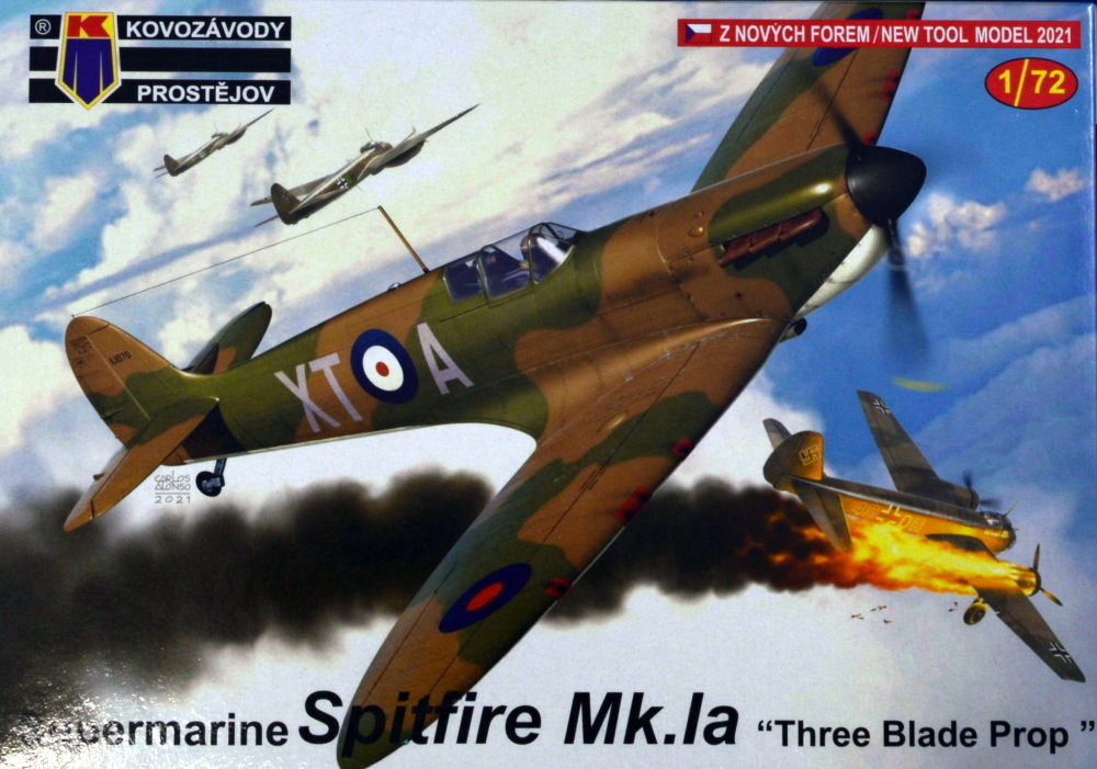 1/72 Spitfire Mk.Ia 'Three Blade Prop' (3x camo)