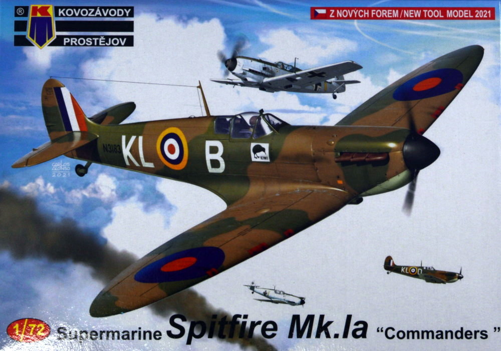 1/72 Spitfire Mk.Ia 'Commanders' (3x camo)