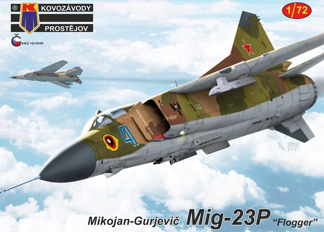 1/72 MiG-23P 'Flogger' (3x camo)