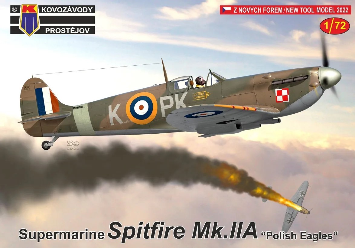 1/72 Spitfire Mk.IIA 'Polish Eagles' (3x camo)