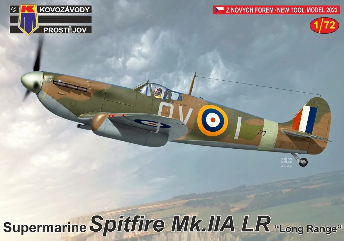 1/72 Spitfire Mk.IIA LR 'Long Range' (3x camo)