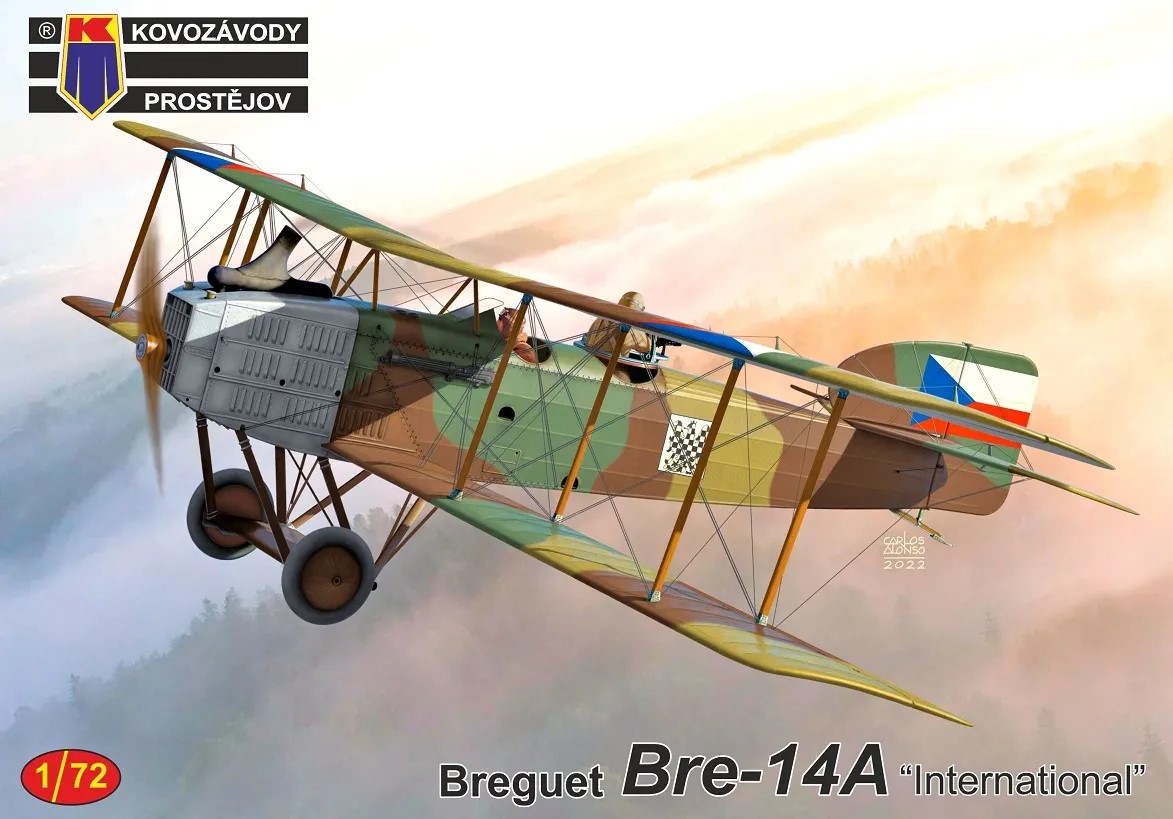 1/72 Breguet Bre-14A 'International' (3x camo)