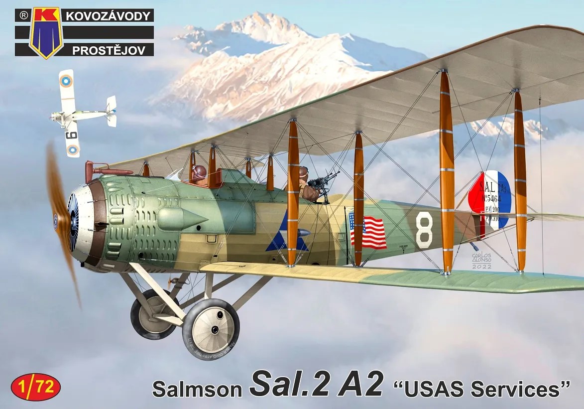 1/72 Salmson Sal.2 A2 'USAS Services' (3x camo)
