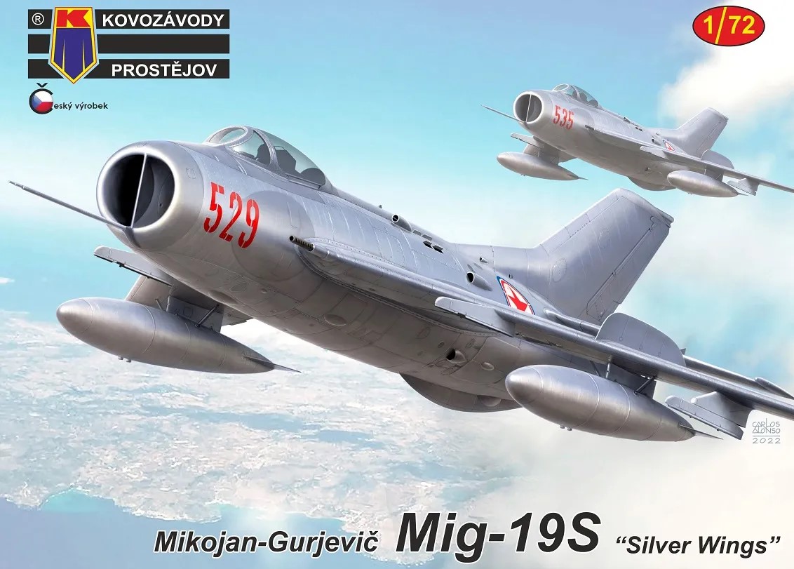 1/72 MiG-19S 'Silver Wings' (4x camo)