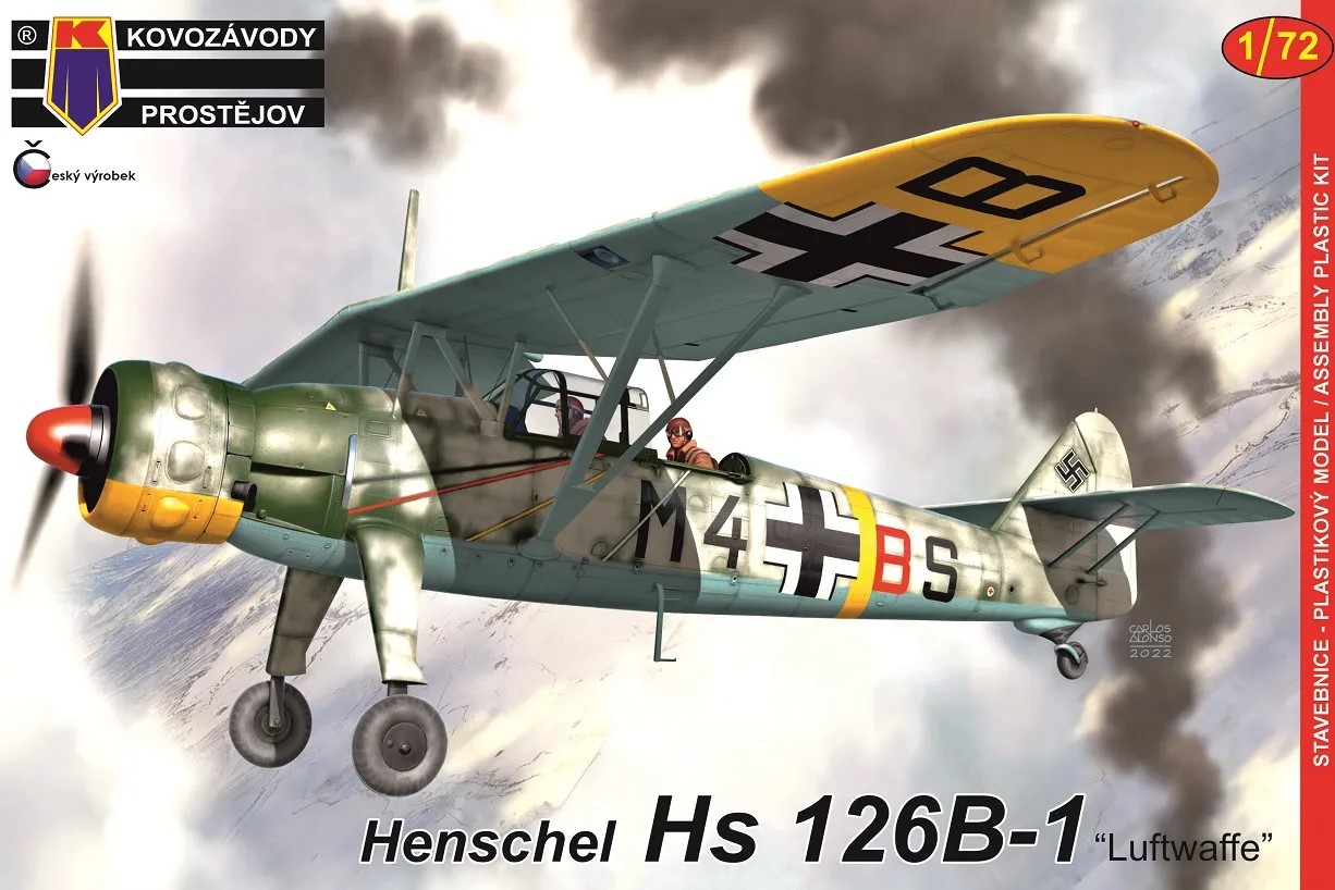 1/72 Henschel Hs-126B-1 'Luftwaffe' (3x camo)