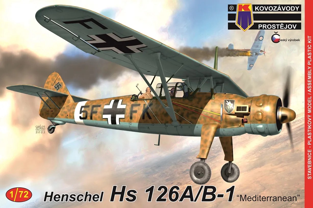 1/72 Henschel Hs-126A/B-1 Mediterranean (3x camo)
