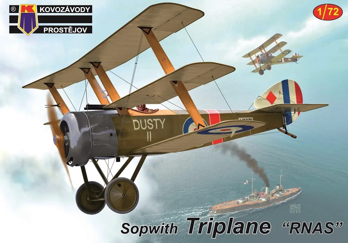 1/72 Sopwith Triplane 'RNAS' (3x camo)