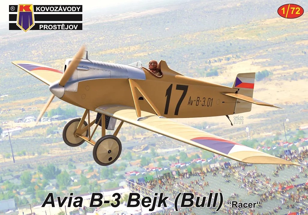 1/72 Avia B-3 Bull 'Racer' (3x camo)