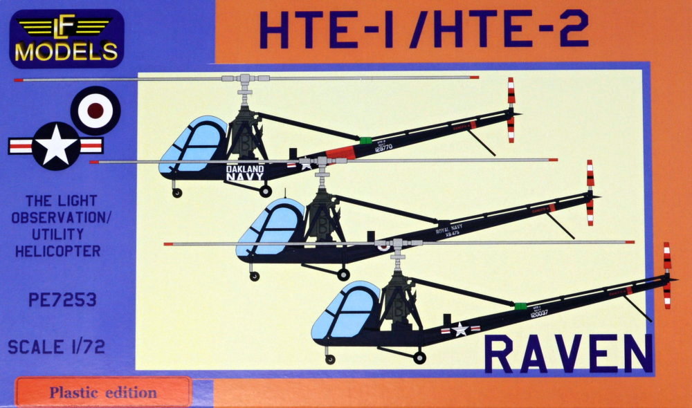 1/72 Hiller HTE-1/HTE-2 Raven (US NAVY,ROYAL NAVY)