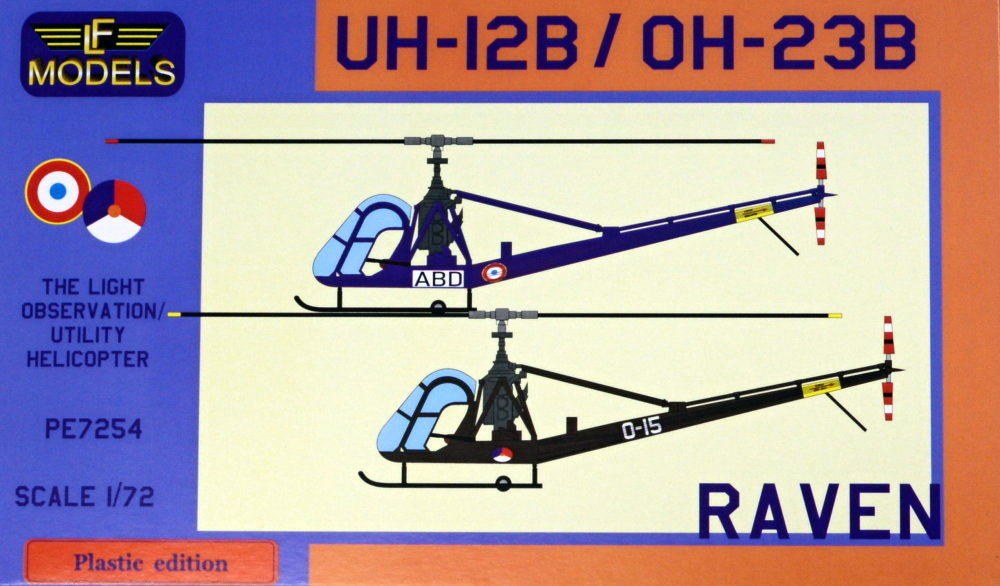 1/72 Hiller UH-12B/OH-23B Raven (France, Holland)