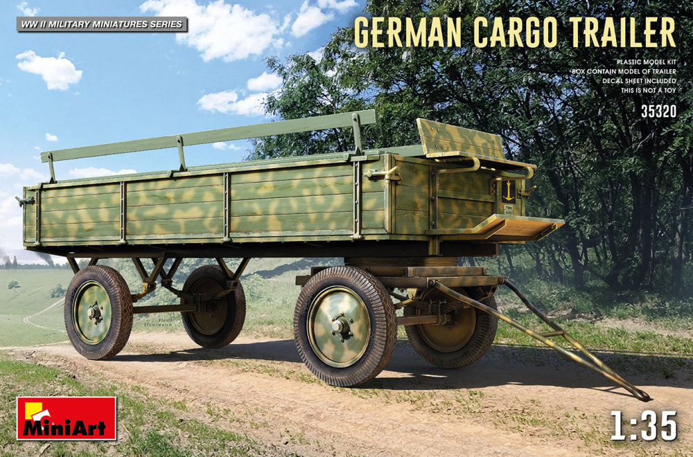 1:35 German Cargo Trailer (předobjednávka)