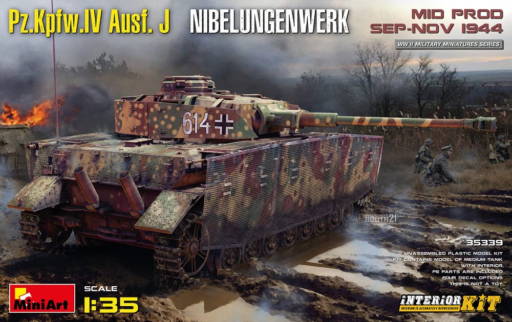 1/35 Pz.Kpfw.IV Ausf. J Nibelungenwerk Mid. Prod.
