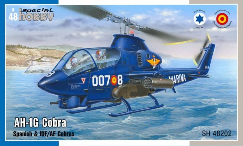 1/48 AH-1G Cobra 'Spanish & IDF/AF Cobras'
