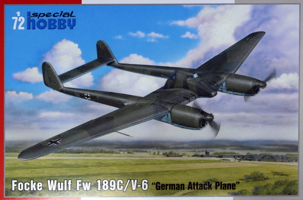 1/72 Focke Wulf Fw 189C/V-6 'German Attack Plane'