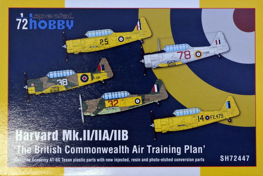 1/72 Harvard Mk.II/IIA/IIB (ex-ACAD, 5x camo)