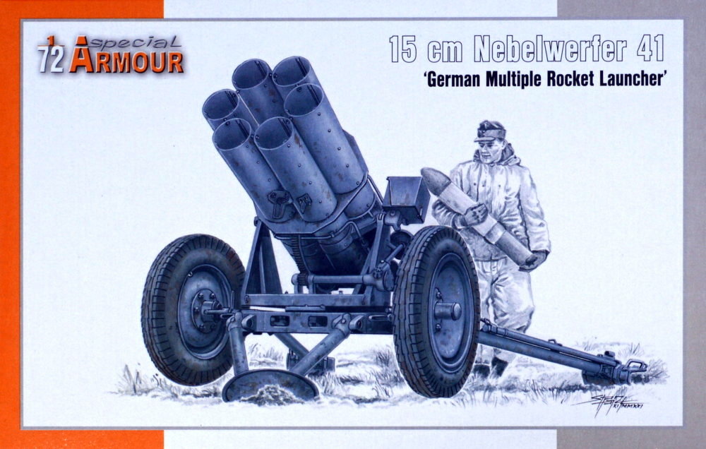 1/72 15cm Nebelwerfer 41 Multiple Rocket Launcher
